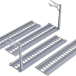 MERISHOPP 4X Railway Rail Train Tracks Accessories for Decoration Micro Landscape Park| Educational Toy for Kids | Fun & Learning Toy Set-image-67