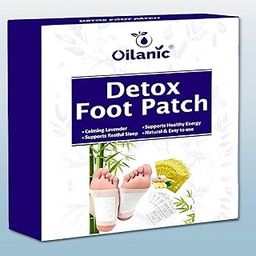 Oilanic Detox Foot Patches for Natural Toxin Removal and Relaxation (Pack of 1, 10 Patches)|Detox Foot Patch for Detoxification Body Detox foot patches Toxin Removal Foot Patches-image-71