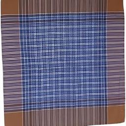 Men's Cotton Handkerchief Set – Soft & Absorbent | Best Quality Pocket Hankies for Daily Use | Pure Cotton Multicolor Handkerchiefs | Easy Wash |Pack of 12 | 16x16 Inch-picture-6
