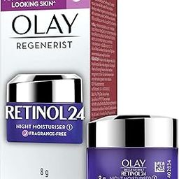Olay Retinol Night Cream- Mini |with Retinol & Niacinamide |Wake up to plump and bouncy skin from Day 1 |Suitable for Normal, Dry, Oily & Combination skin |8 gm-49