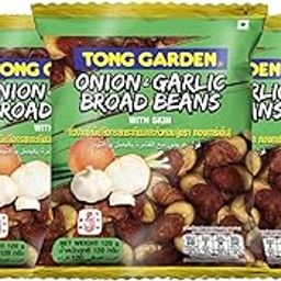 Tong Garden 120g Onion Garlic Flavour Broad Beans | Protein-Packed Snack | Crunchy, Flavorful, and Healthy Snack Option - (Pack of 5)-image-8