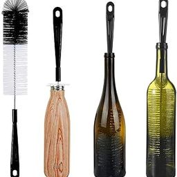 16in Extra Long Black Bottle Cleaning Brush Cleaner for Washing Narrow Neck Beer, Wine, Thermos, Carafe, Yeti, Brewing Bottles-image-71