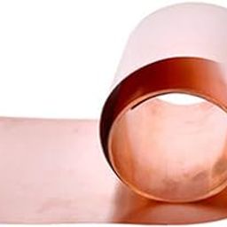 Auart Yilei-Sheet Copper Cu Metal Sheet Foil Plate, 0.01mm -1mm 100mm 1000mm Thickness, 1PC, Anti-Corrosion (Specification : 0.03x100x1000)-image-42