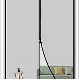 TORMETI Magnetic Mosquito Net for Door | Fit Door Size 29.5 X 81 Inch, Actual Screen Size 31.5 X 83 Inch Self Sealing | Auto-Closing Insect Screen to Keep Mosquito Out - with Stay Open Feature, Black-14