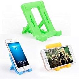 1Hitesh Mobile Tabletop Phone Holder/Stand for Home and Office | Universal Multi-Angle Plastic Mobile Phone Stand for All Mobiles | Adjustable and fold able Mobile Stand (Pack of 10)-27