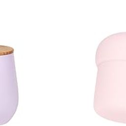 tudd Baby Stainless Steel Happy Tummy Mug 12oz (240ml) | Pink | with Mini Sip Spill-Proof Silicone Straw Cup for Kids | Pink Combo | BPA-Free, Easy Grip, Travel-Friendly | Age 2-6 Years-image-64