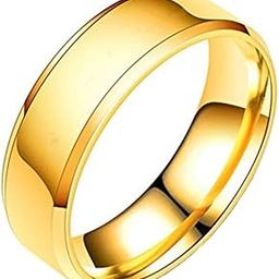 Rings for Women Stainless Steel Gold Plated Band Style Ring for Women and Girls-image-41