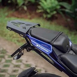 ASH MT 15 Yamaha Back Rack Heavy Metal Seat Extender Motorcycle Luggage Rack-3