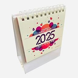 VBN Cute Office Mini Table calendar 2025 New Year/Small Stylish table Calendar 2025-picture-20