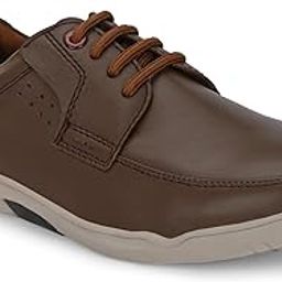 Aspeerio Moonwalk Premium Genuine Leather Sneaker Casual Shoes for Men-image-10