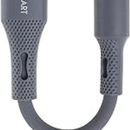 Phonokart Type C to 3.5 mm Audio Jack Connector with DAC Headphone Converter Adapter Compatible with iPhone 11,12,13,14,1516 (Pro,Pro max&Plus) Galaxy S23/S22/S21/S208 & Other Type C Phones |GREY|-image-12