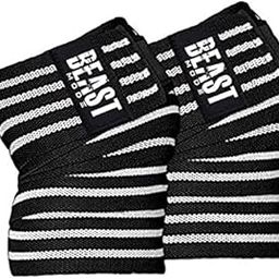 STEIGEN FITNESS-SF Weight Lifting Knee Support Wraps for Squats,Gym, Weight Lifting, Cross fit, Gym Workout-11