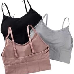 Women Lightly Padded Fancy Bra Combo Free Size (Pack of 3) Size (28-34)-image-94