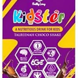 Kidster Talbeenah Choco Shake, Nutritious Drink for Kids 2+ Years, with 26 Essential Vitamins & Minerals, Rich in Calcium & Iron-image-63