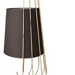 PROSPER LIGHTING Monolith Luxury Gold Vertical Rod Accent Light | Modern Sculptural Design with Fabric Shade | LED Compatible | Touch Switch and Stylish Home Office Bedroom Decor-image-36