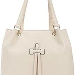Solid Shoulder Bag for Girls, Ladies and Women | Decorative Drawstrings and Dual Handles | Casual Handbag for Womens | Made Up of Semi - PU Leather-picture-53