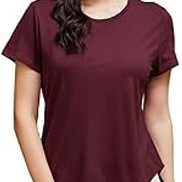 Bamboo Women’s Tshirt – Ultra-Soft, Breathable & Sustainable | Premium Cotton Blend for Supreme Comfort | Stylish & Eco-Friendly T-Shirt for Women | Tshirt Women Cotton-27