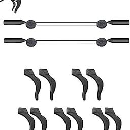 Specs Holder Strap, 12-Pack Eyeglass Holder, Secure and Comfortable Spectacle Holder, Adjustable Chain for Specs for Women and Men Ideal for Outdoor Sports and Daily Use 40cm Length-image-97