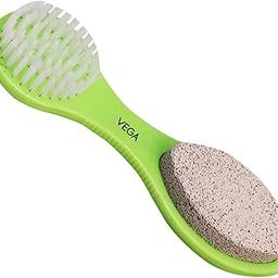 VEGA 3 In 1 Pedicure Brush Kit Tool for Cleanse, Scrub & File Dead Skin-99