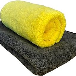 Micro Clean Microfiber Cloth - 800 GSM 40x60cms (Limited Edition) Ultra Absorbent Microfiber Towel for Car, Bike & Home. Super Soft Fibers for Washing, Detailing & Polishing (Pack of 2)-image-27