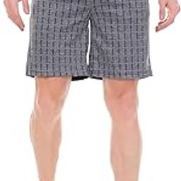 Men’s Lycra Shorts Comfortable Stretch Fit with Side Pockets | Checkered Pattern | Ideal for Gym, Workout, Running-image-21