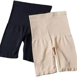 Womens Tummy Control Tucker Waist Slimming Shapewear (Pack of 2) (Black,Beige)-picture-42