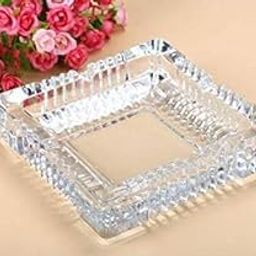 MKSL Glass Ashtray - Square Glass Ash Tray for Smoking | Stylish Home & Car Ashtray | Portable Decorative Modern Ash Tray for Indoor & Outdoor Use-image-47