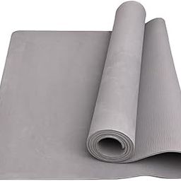 Yoga mat for Women & Men EVA Material 4mm Anti Slip for Gym Workout (Grey, 4mm)-image-68