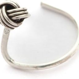 | 925 Sterling Silver | Forever Knot Pure Silver Nose Pin | For Pierced Nose | With Certificate of Authenticity and 925 Stamp-image-22