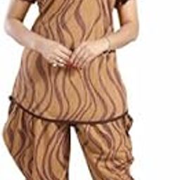 ™ Top and Dhoti Style Bottom Night Suit/Nighty/Nightdress/Night Gown for Women and Girls Size: L/XL/XXL-image-57