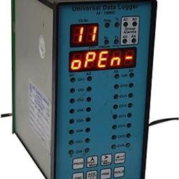 16 Channel Data Logger for Pharmaceutical Industries, Universal data logger, Water Pumping Station, Iron Steel Industries, Temperature Humidity recorder Along with Factory Calibration Certificate Model: AI-1600D-77