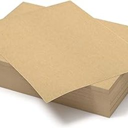 American Elm 12 MDF Sheets Chipboard Sheets 8.5" x 11" Chip Board for Crafts - This Craft Board is a Great Alternative to MDF Board and Cardboard Sheets MDF Sheets Unfinished Wood-image-86