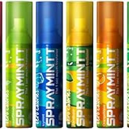 Spraymintt Mouth Freshener | 175+ sprays of instant long lasting with Zero Calories Freshness | 8 flavour | 15g - Combo of 8-image-52