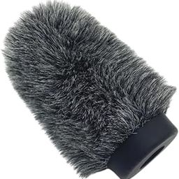 ATORSE Mic Deadcat Wind Muff Soft Wind Screen for NTG 1 2 3 4 Interview Outdoor Use 14CM-image-95