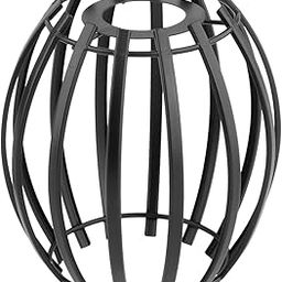 HEAVENGLOW Metal Pendant Lamp Shade Light Fixtures for Hotel Bedroom Dining Room 16cmx14cm-image-0
