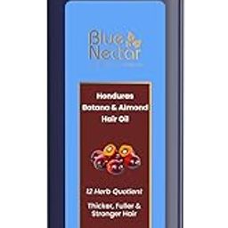 Blue Nectar Batana Oil for Thicker Hair | Pure Honduras Batana Oil for Hair Growth with Organic Almond Oil | Ayurvedic Hair Growth Oil for Stronger Hair (12 Herbs, 100 ml)-73