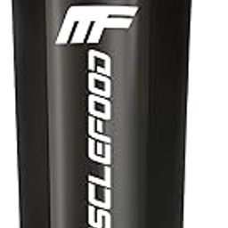 Musclefood Athletics Premium Typhoon Plastic Gym Shaker Bottle 700ml |100% Leakproof with Whisk Ball | Ideal For Protein, Pre-Workout, Bcaa & Water Shaker Bottle- Black-1