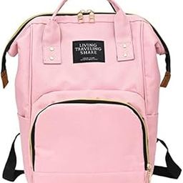 Boriva Stylish Babies Diaper Bags for Mothers | Economical Version Diaper Bags | Baby Travel Bag (Pink)-36
