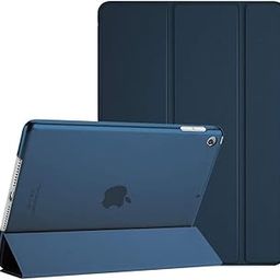 MOCA Compatible Smart flip Cover case for iPad 9.7 inch 2017 2018 iPad 5th 6th Generation A1893 A1954 A1822 A1823 Smart case Cover (Navy Blue)-picture-16