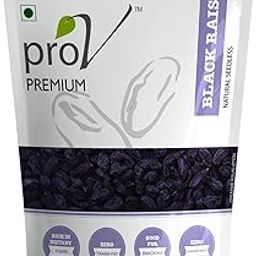 ProV Premium - Black Raisins 250 gm| High in Antioxidant| Naturally Sweet and Tasty|Energy Booster| Chef Sanjeev Kappor's Choice Brand-image-43