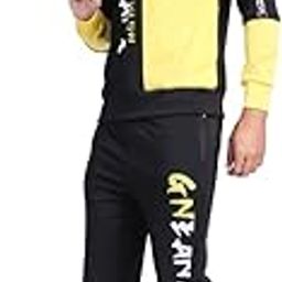 YELLOW TREE "GNEANX Improted Lycra Stretchable Printed Designer Track Suit | Gym Suit For Men | Men's Co-ord Sets| Slim Fit Perfect for Jogging and Lounging (YT- GNEANX)-picture-42
