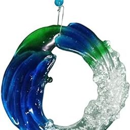 Wave Suncatcher Wall Hanging Decor Ornament for Indoor Outdoor L-image-58