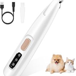 Tolesum Pet Dog Clipper with LED Light, USB Rechargeable Paw Trimmer for Dogs, Paw Trim Pro, Dog Paw Trimmer Quiet Waterproof for Dogs Cats Paws-image-83