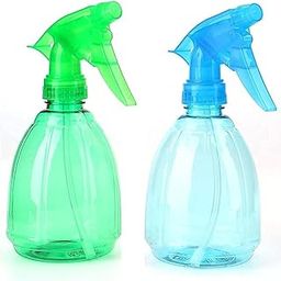 STOIC Transprent Spray Bottles 500 ml for Clean Squirt Bottle For Multi-Uses Spray Bottles for Mirror Cleaning and Plant Home Garden Washing for Car Bike (Pack of 2)-19
