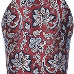 Polyester Blend Men Maroon Embroidered Party Formal Pocket Square,Free Size-picture-41