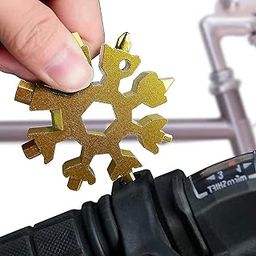 PULSEAURA 18-in-1 Snowflake Multi-Tool – Portable, Compact, Includes Bottle Opener, Screwdrivers, Wrenches & More-image-17
