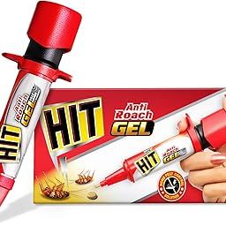 Hit Anti Roach Gel - Cockroach Killer (20G) | Kitchen Safe | Odourless | Fast And Convenient, Pack Of 1-81