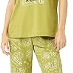 i like me Night Suit for Womens Hearts Printed Cotton Drop Shoulder Top and Pajama Set 9404-picture-5
