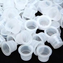 100pcs Plastic Tattoo Ink Cups Caps Holders Supplies L Size-38