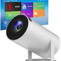 HAILFIRE® Smart Mini Projector | 4K & 1080P Support, WiFi 6 Dual Band, Bluetooth 5.0, Android 11 | 160 ANSI Lumens, Auto Keystone, 180° Rotating Portable Projector for Home & Outdoor Use-17